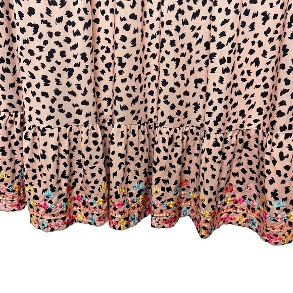 Savanna Jane Mocha Leopard Long-Sleeve Dress - Picture 9 of 14